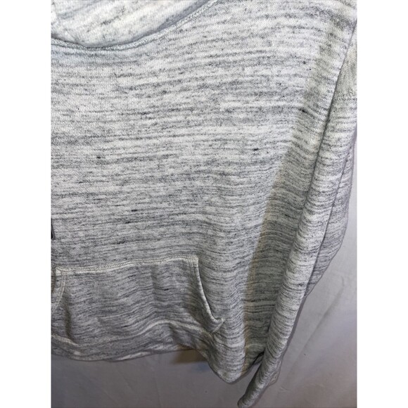 Reebok Pullover Hoodie Womens Size X Small Gray Cotton Blend Long Sleeve Running - Picture 7 of 12